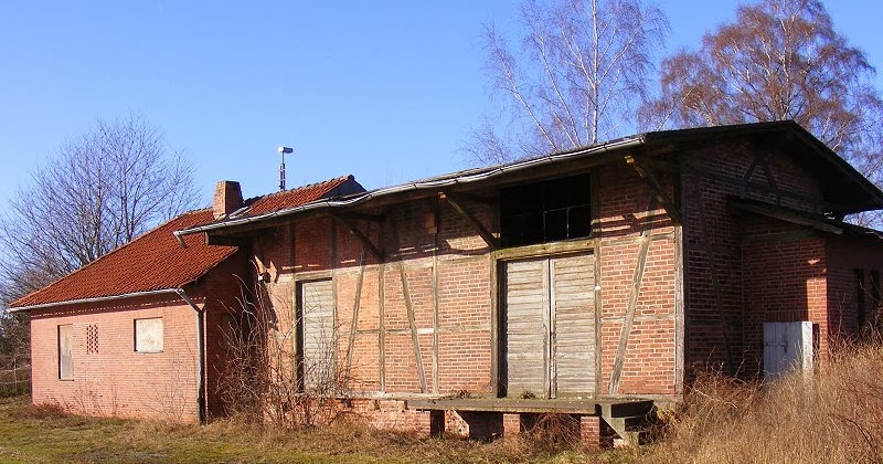 Otwin Skrotzki Fotografie: Bahnhof Barenburg