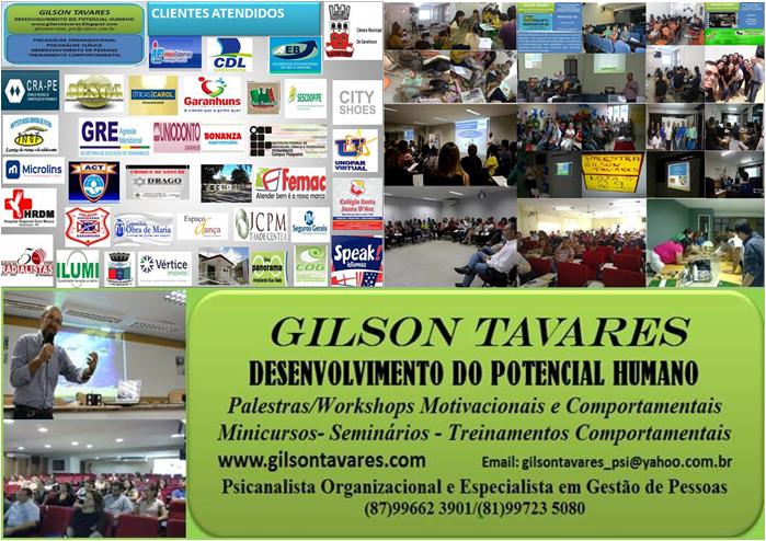 Gilson Tavares Psicanálise Organizacional e Desenvolvimento de Pessoas