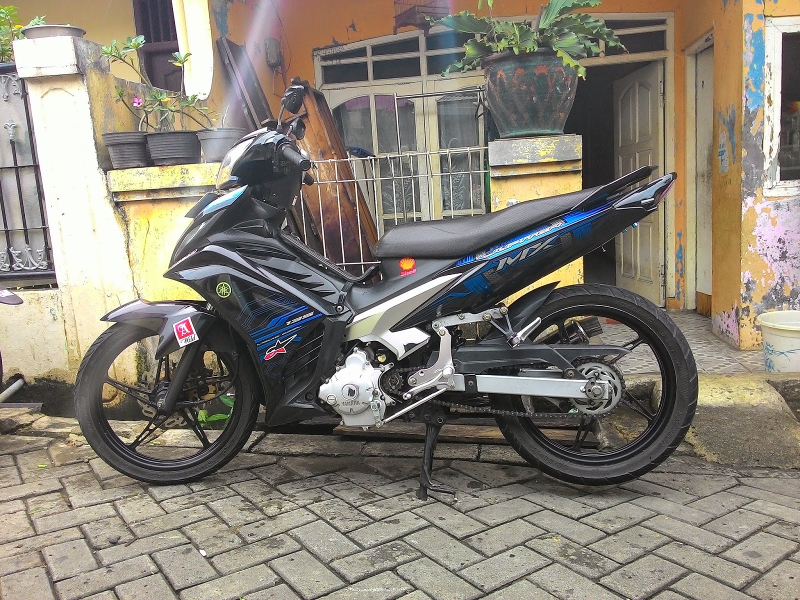 Cutting Sticker: modifikasi new jupiter mx undertail underboune racing