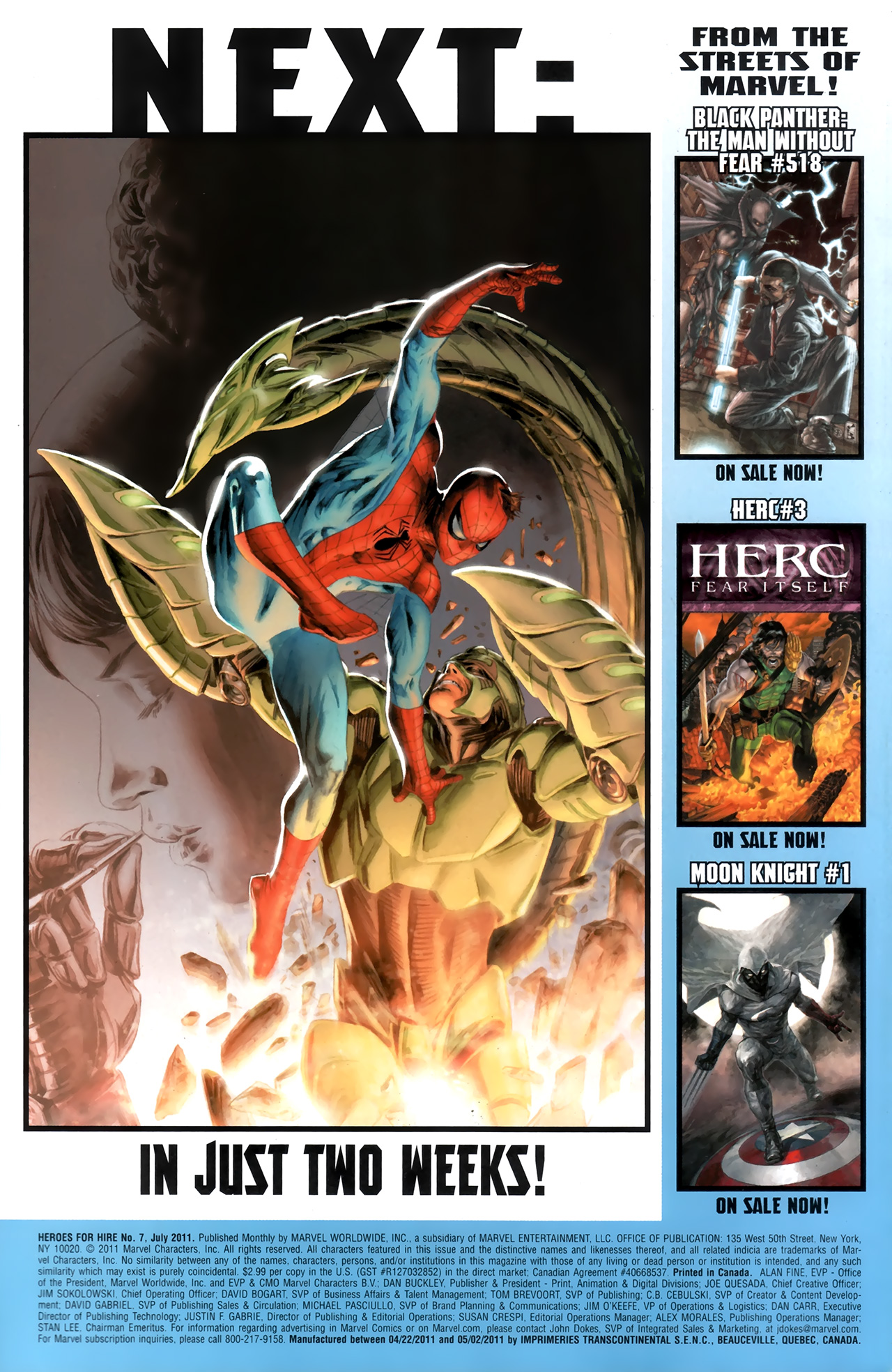 Read online Heroes For Hire (2011) comic -  Issue #7 - 23