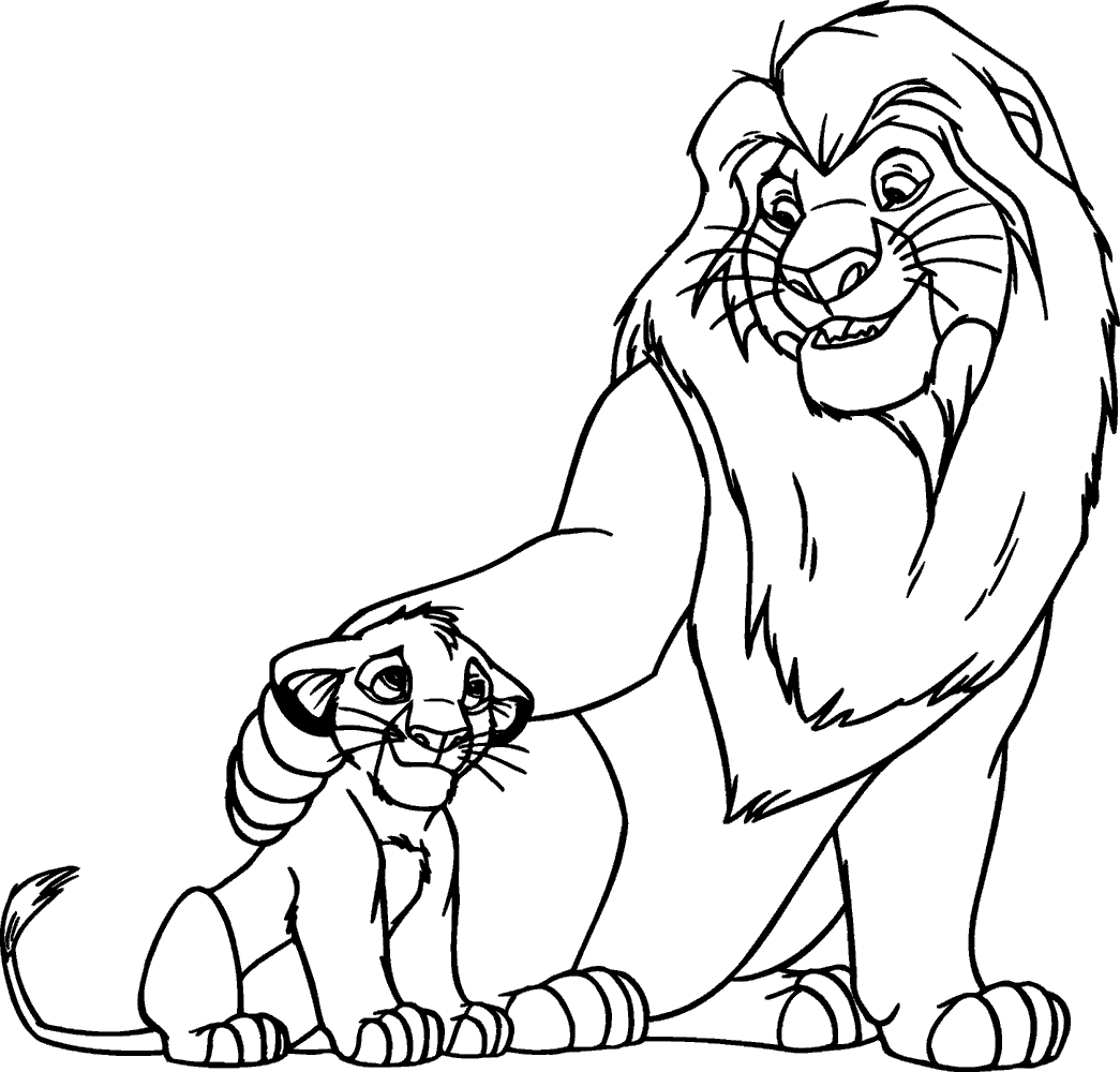Give Simba's Pride more attention: Lion King Coloring in ...
