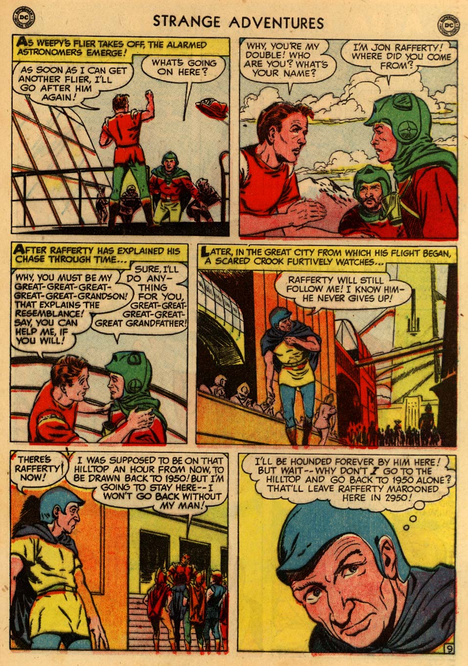 Read online Strange Adventures (1950) comic -  Issue #4 - 47