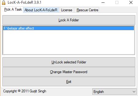 Cara mengunci folder di laptop dengan password tanpa software