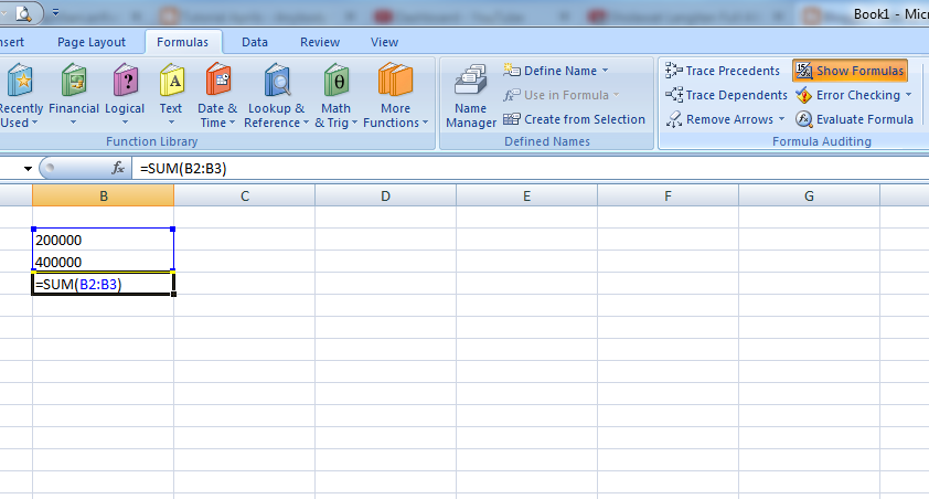 Excel dan Rumus Microsoft Excel: Rumus Sum Di Excel Tidak ...