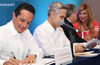Quintana Roo se fortalece en materia turística con apoyo de la OEA: Carlos Joaquín
