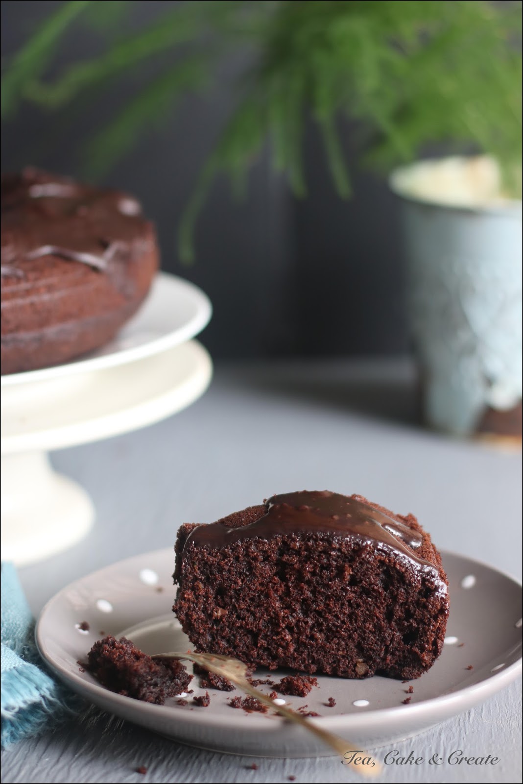 Tea, Cake & Create Chocolate Zucchini Cake