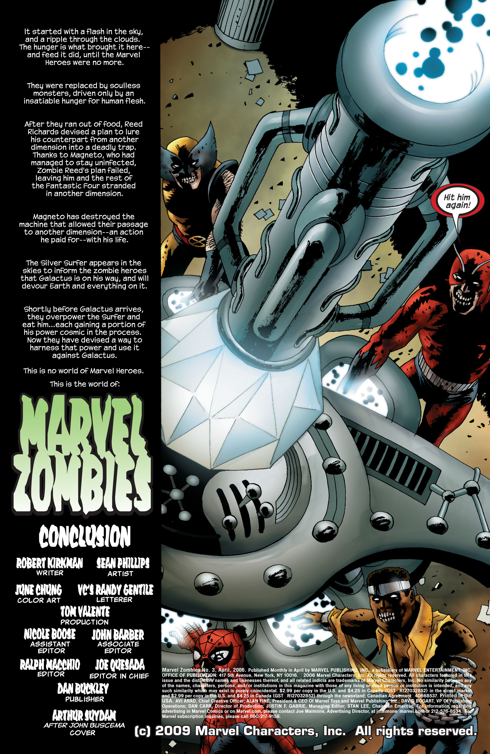 Read online Marvel Zombies (2006) comic -  Issue #5 - 2