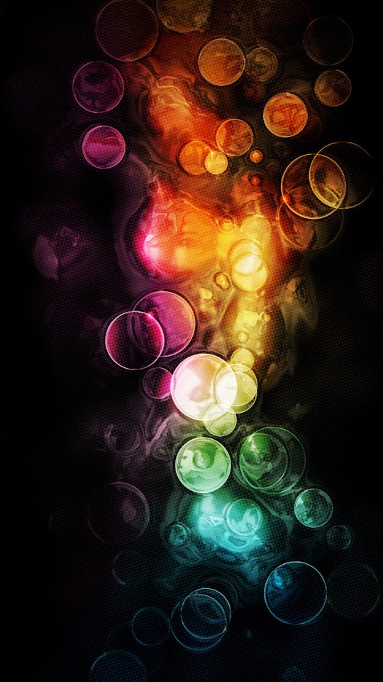 Colorful Bokeh Bubbles Effect  Android Best Wallpaper