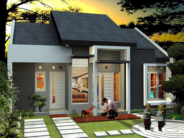 Desain Rumah Minimalis Modern 1 Lantai