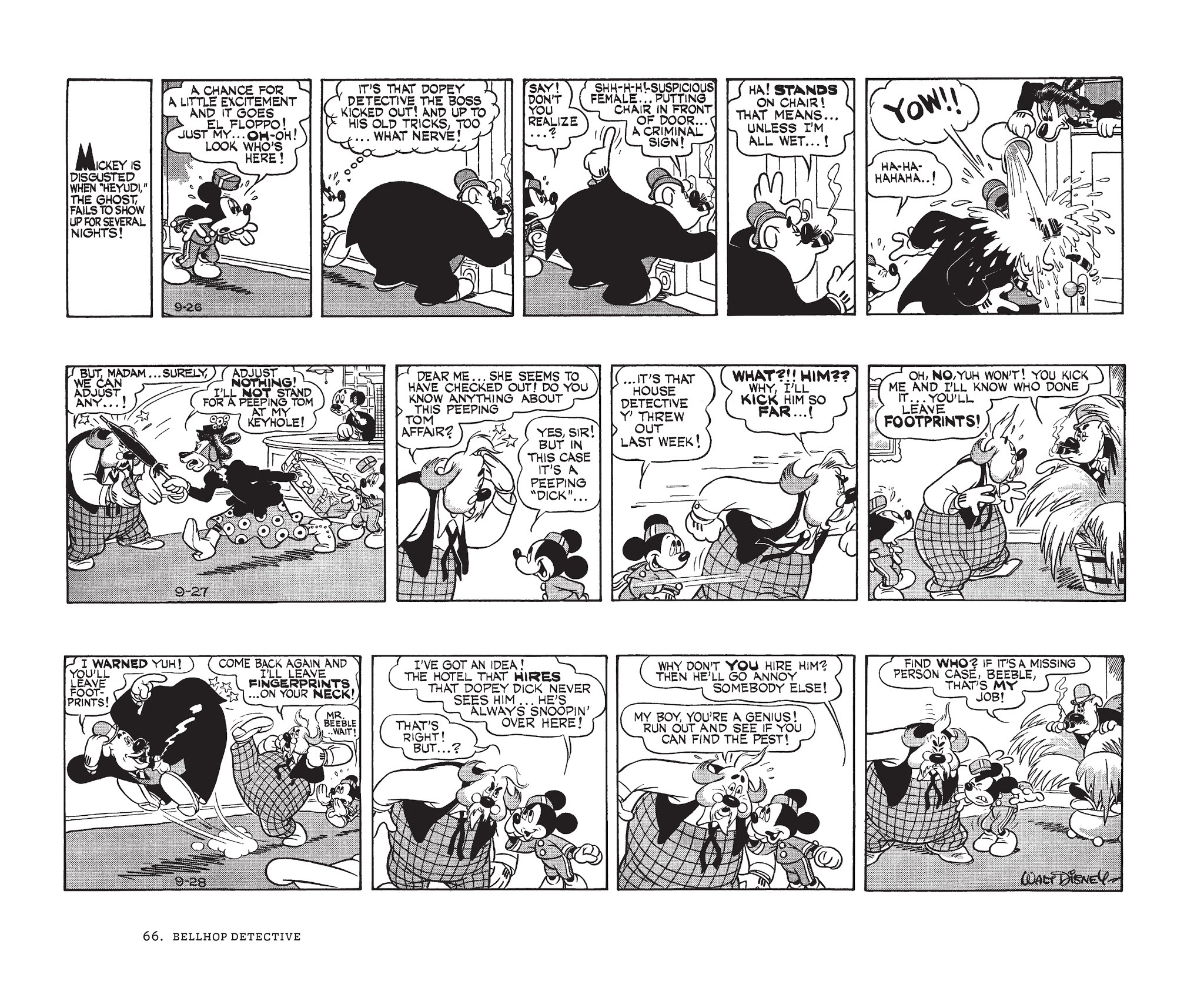 Read online Walt Disney's Mickey Mouse by Floyd Gottfredson comic -  Issue # TPB 6 (Part 1) - 66