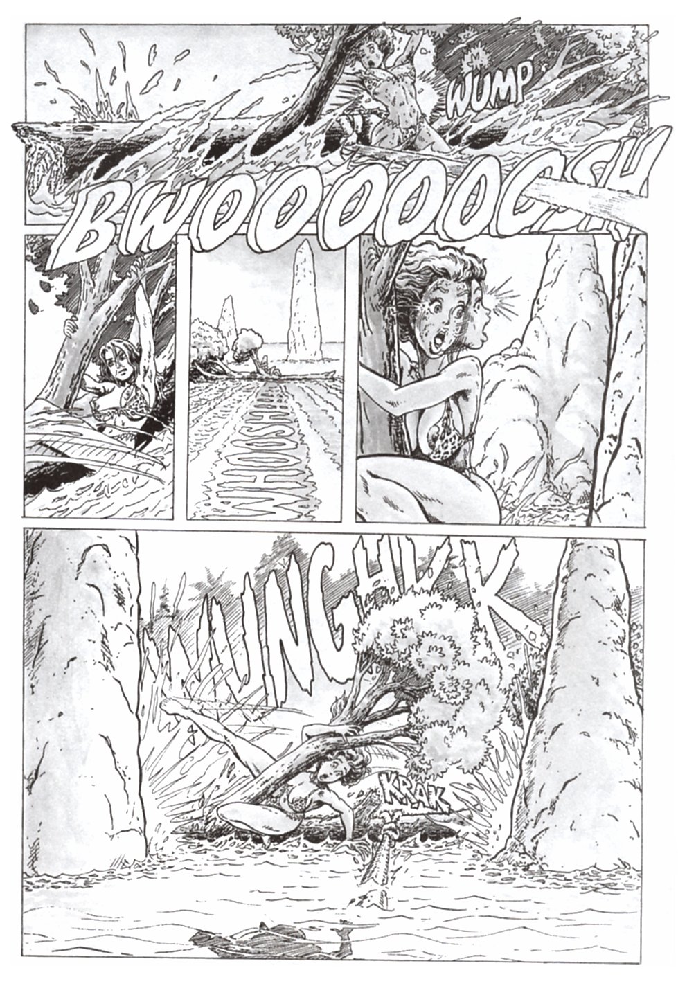 Read online Cavewoman: Jungle Tales comic -  Issue #1 - 17