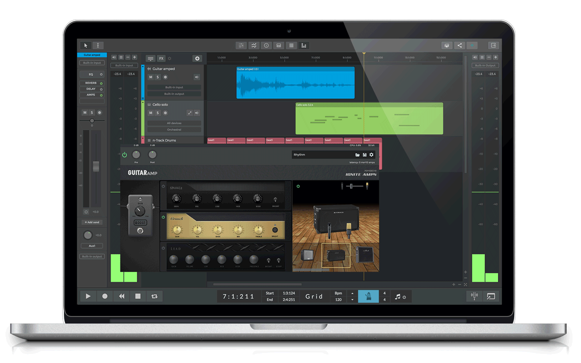Download n-Track Studio Suite v10.2.2.10111 MAC