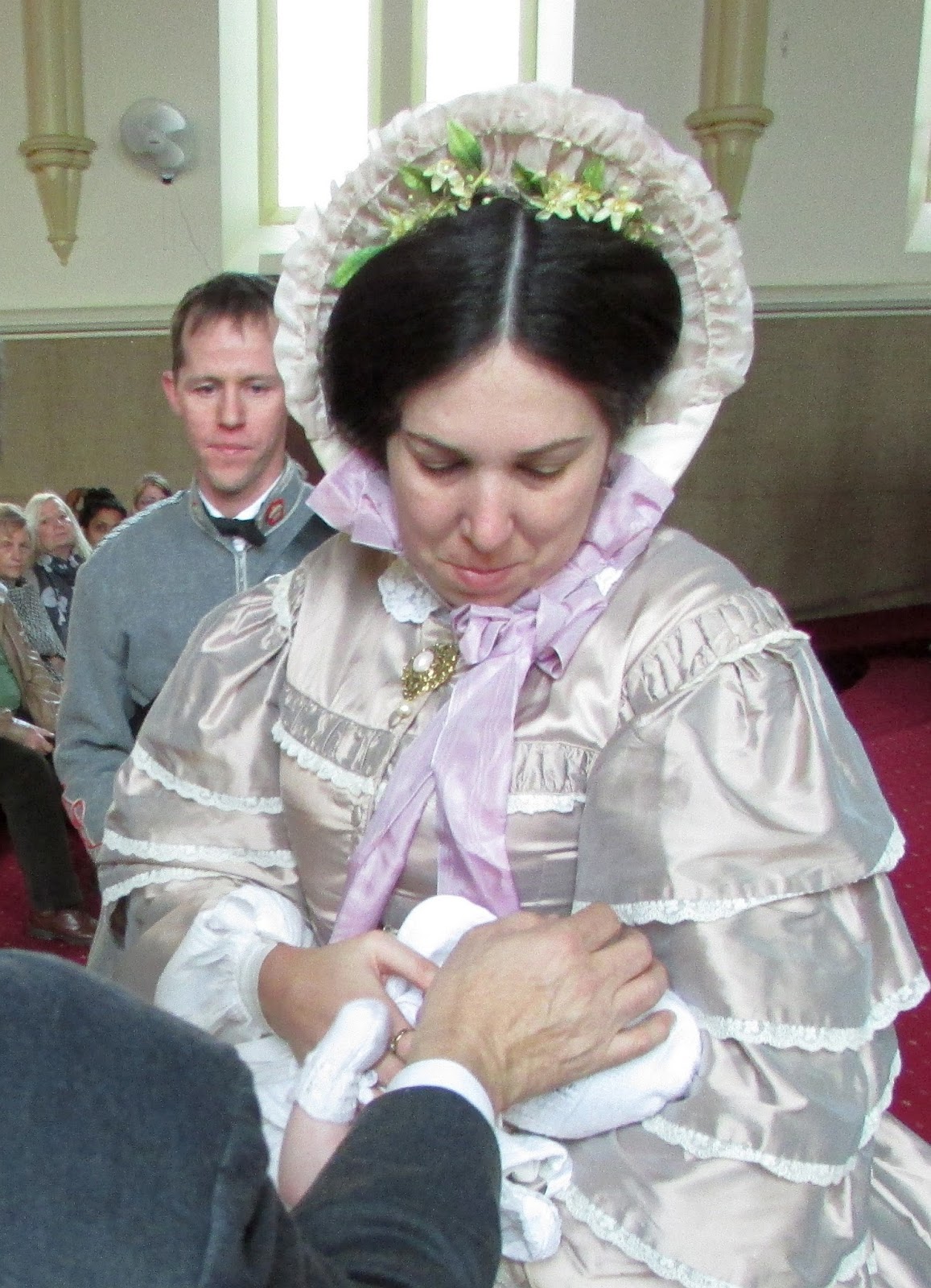 Stepping Into History Christening
