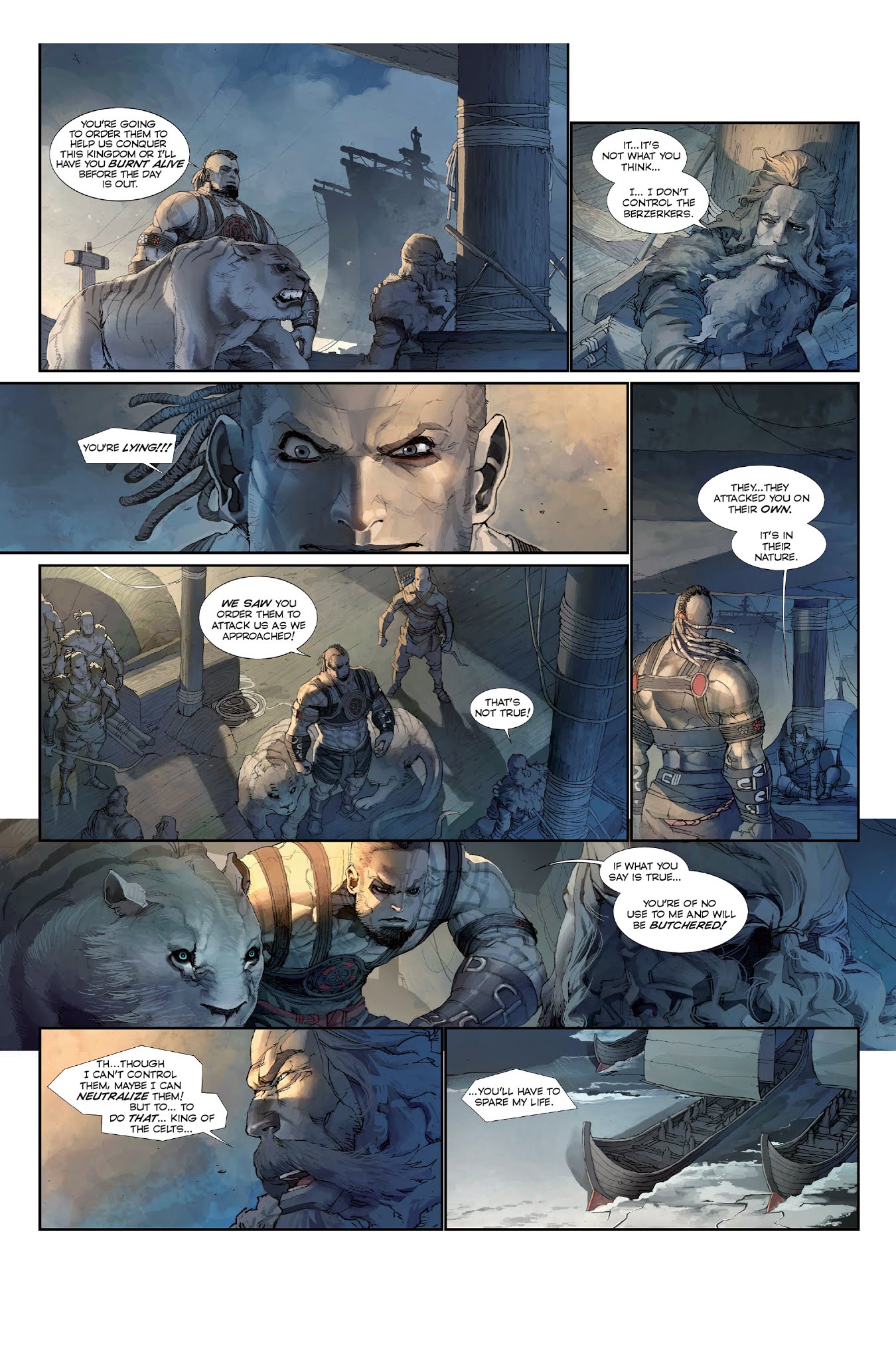Read online Konungar: War of Crowns comic -  Issue #3 - 24