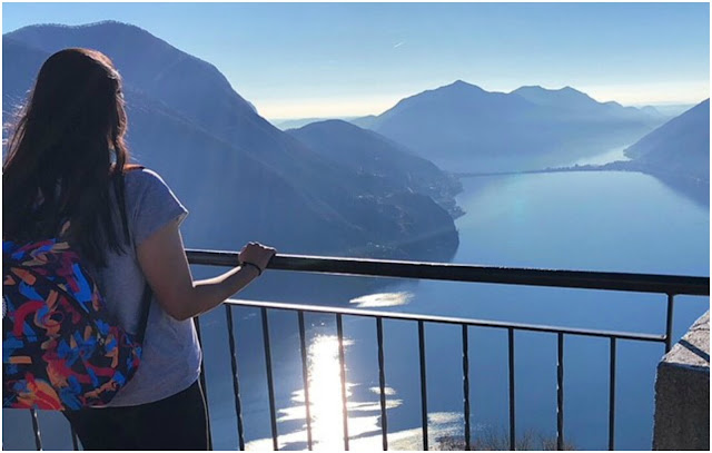 Hiking in Gorgeous Lake Lugano, Switzerland 