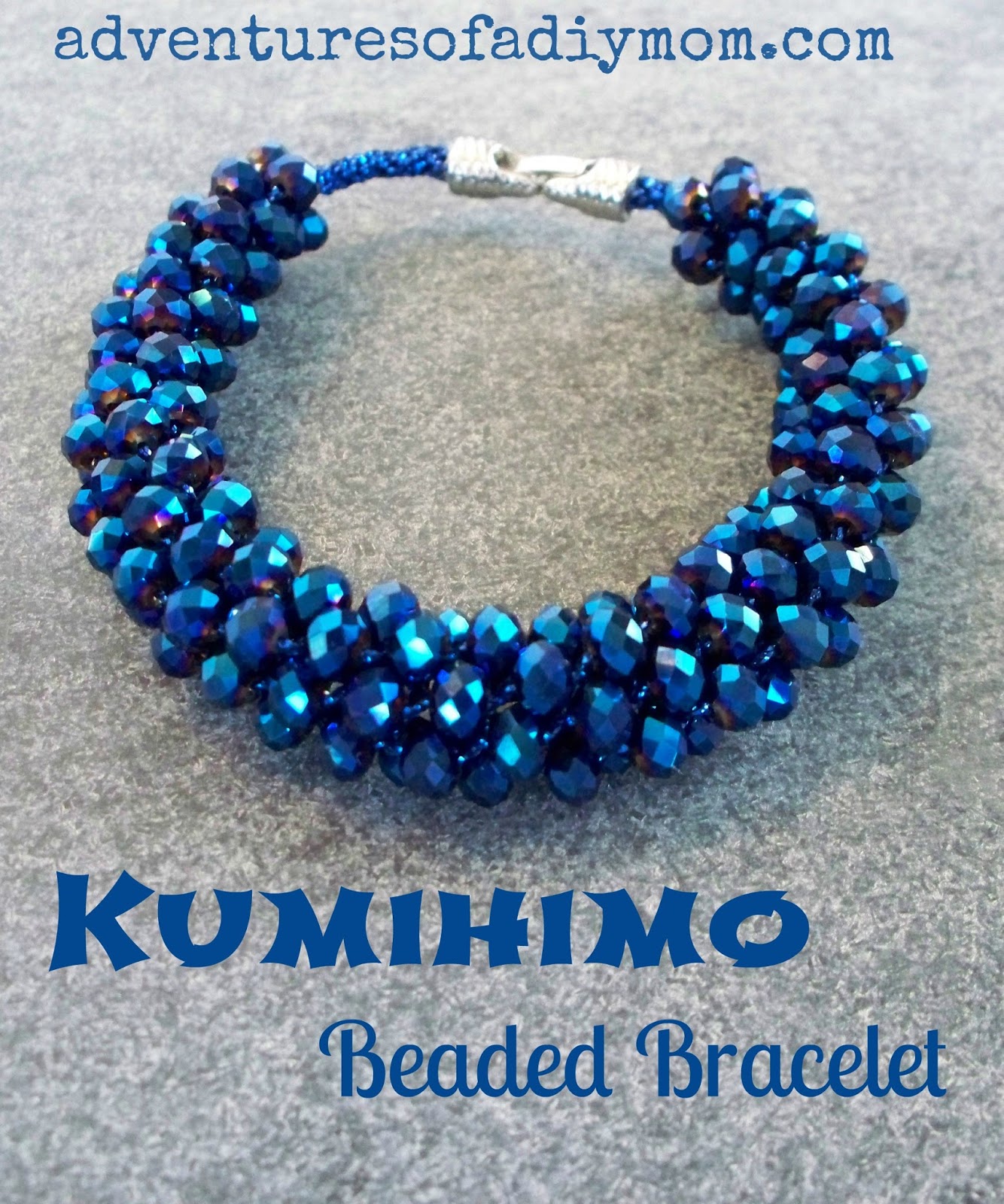 Kumihimo Beaded Bracelets from Prima Bead Adventures of a DIY Mom