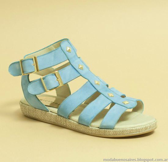 Zapatos y sandalias primavera verano 2014 Micheluzzi 