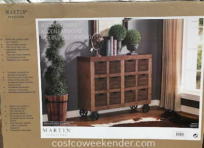 Costco 1041175 - Martin Furniture Accent Cabinet: So versatile that it feels at home just about anywhere
