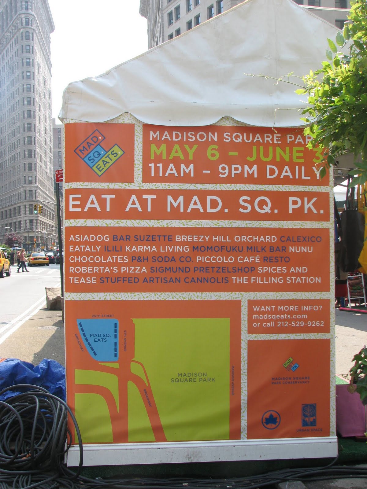 this little piglet Madison Square Eats
