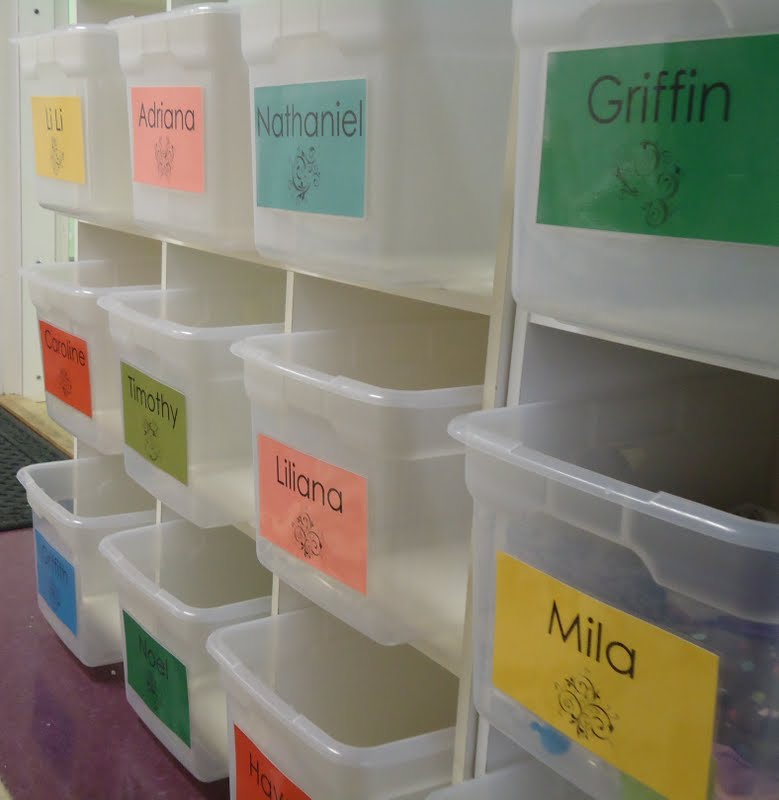 To the Lesson!: Name Recognition in our Classroom
