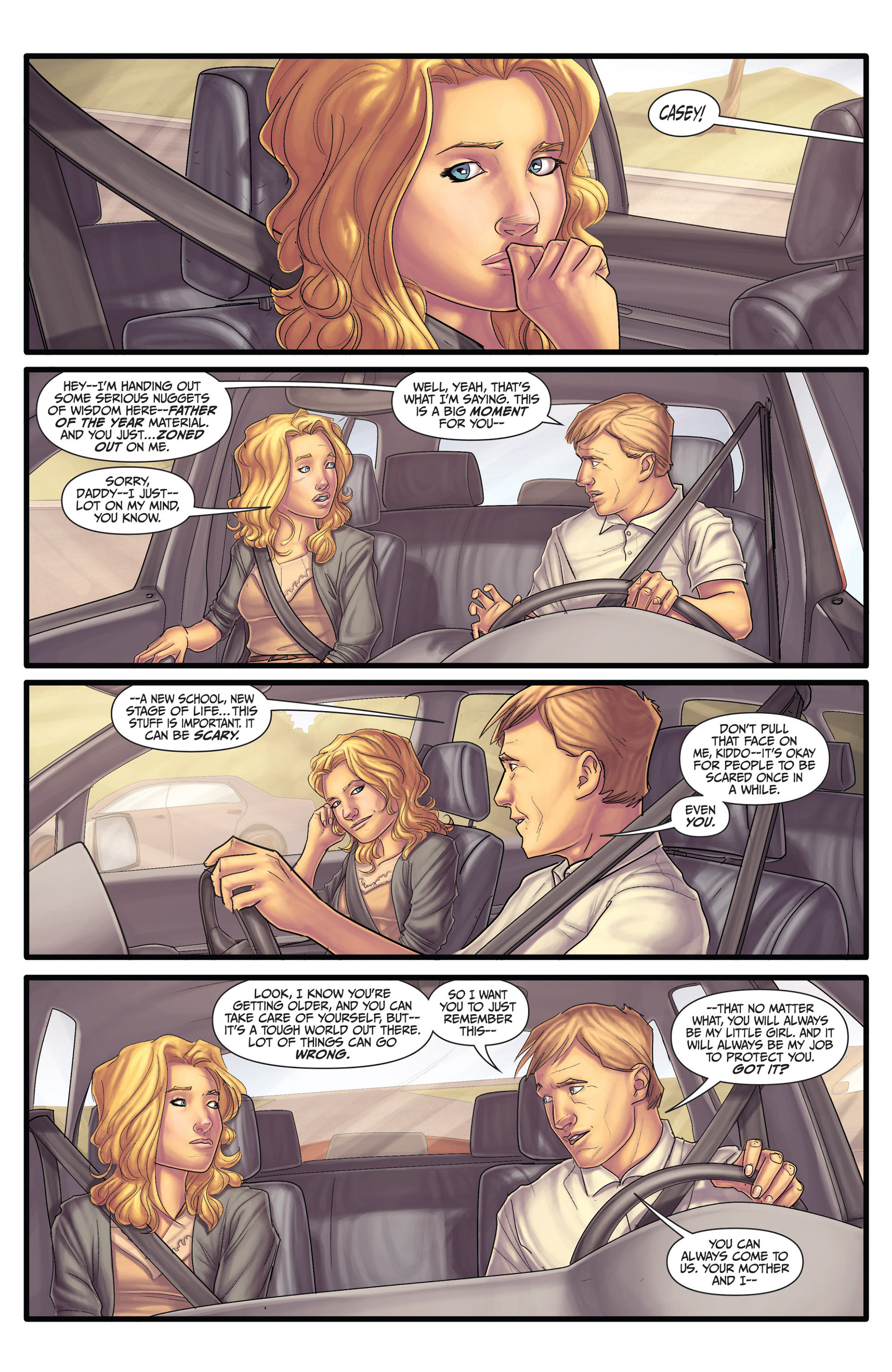 Read online Morning Glories comic -  Issue #26 - 21