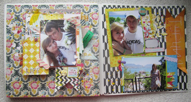 СП.Альбом в американском стиле. Разворот №4.