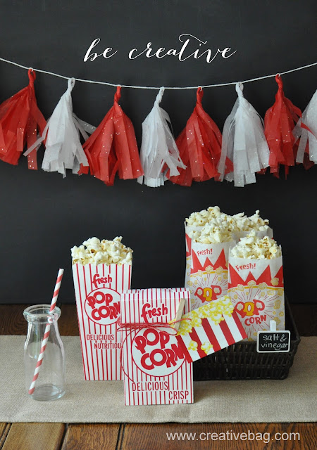 popcorn packaging products at Creative Bag