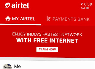 My Airtel App home screen My-Airtel-App-home-screen