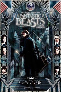 Fantastic Beasts and Where to Find Them Comic Con Poster