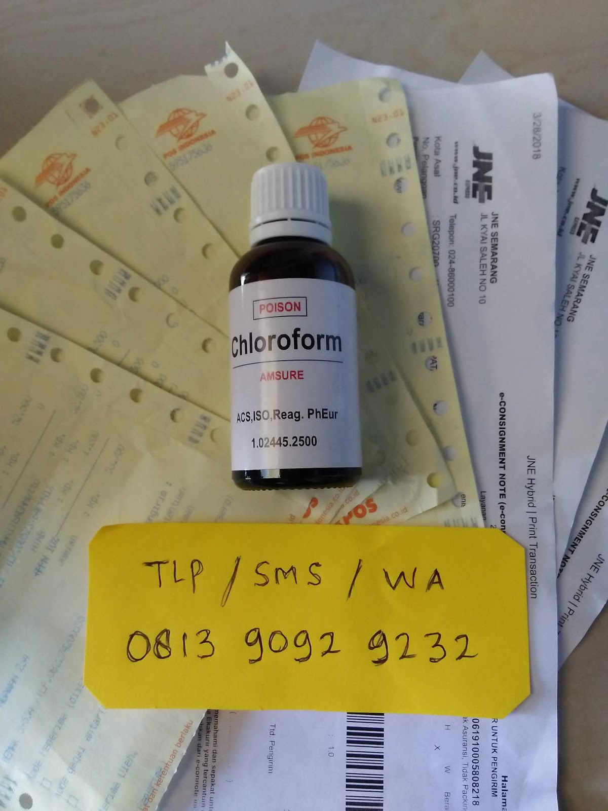 obat bius chloroform hirup