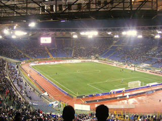 The Stadio Olimpico in Rome has hosted four finals of the European Cup and Champions League