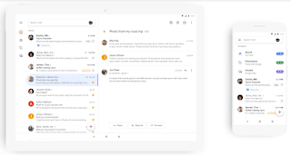 Google launches new design for Gmail application on Android and iOS platforms 