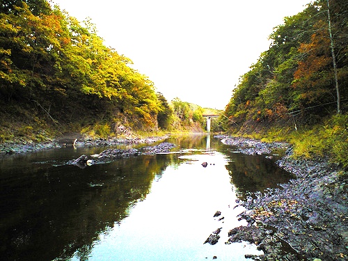world best geography photos: Shokotsu River japan