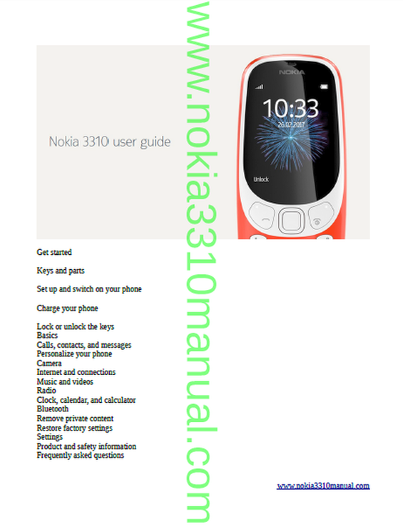 nokia 3310 new 2017 user manual pdf jazminmedrano