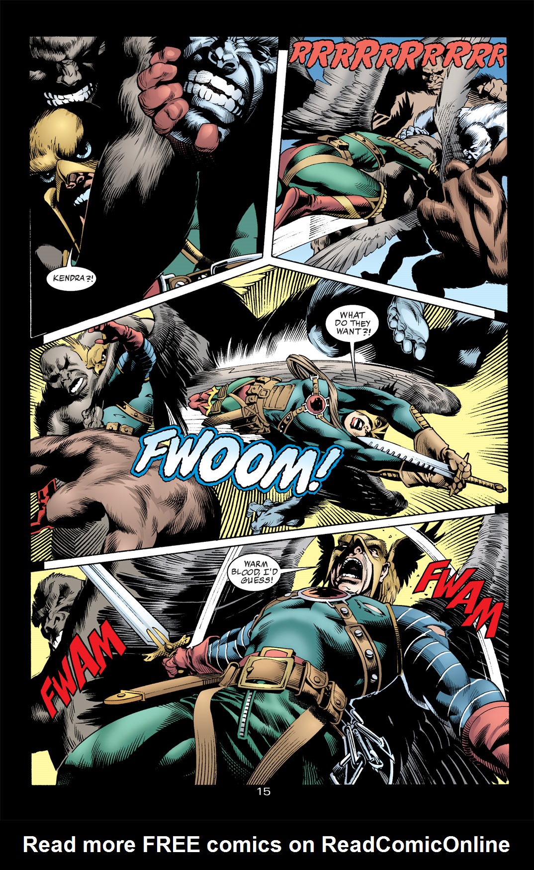 Hawkman (2002) Issue #10 #10 - English 15
