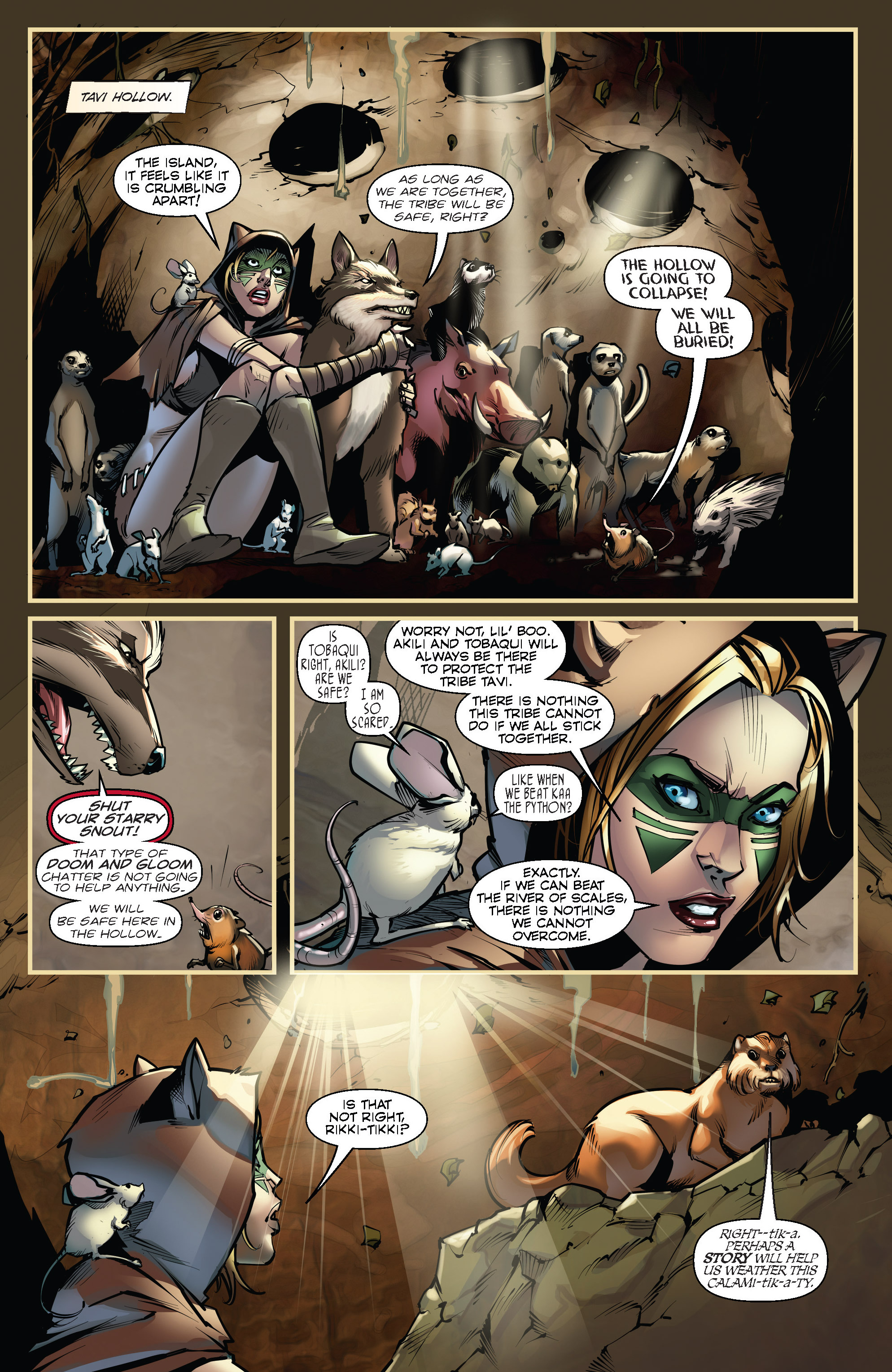 Read online Grimm Fairy Tales presents The Jungle Book: Fall of the Wild comic -  Issue #2 - 3