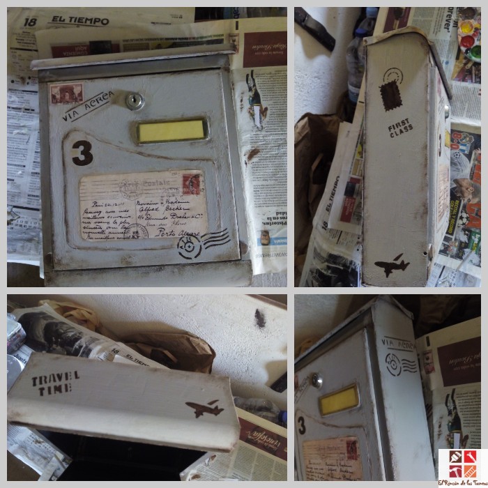 buzón tuneado estilo industrial