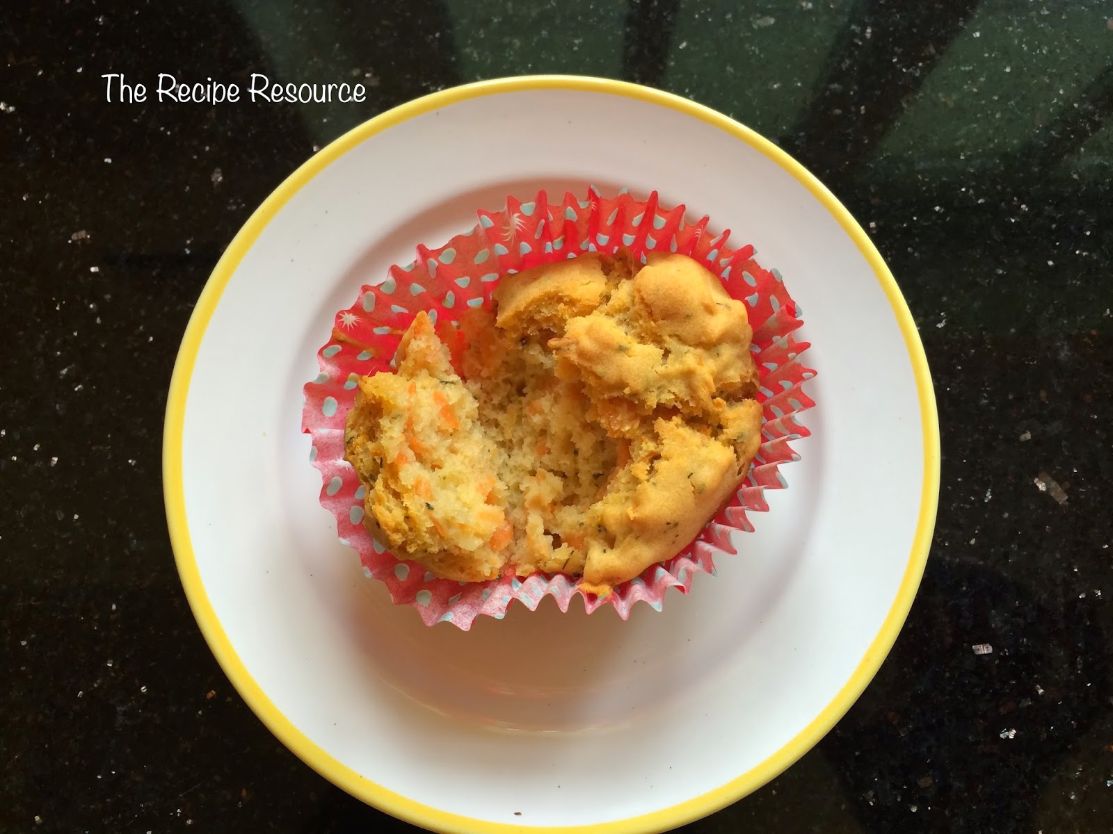 The Recipe Resource Carrot and Coriander Muffins