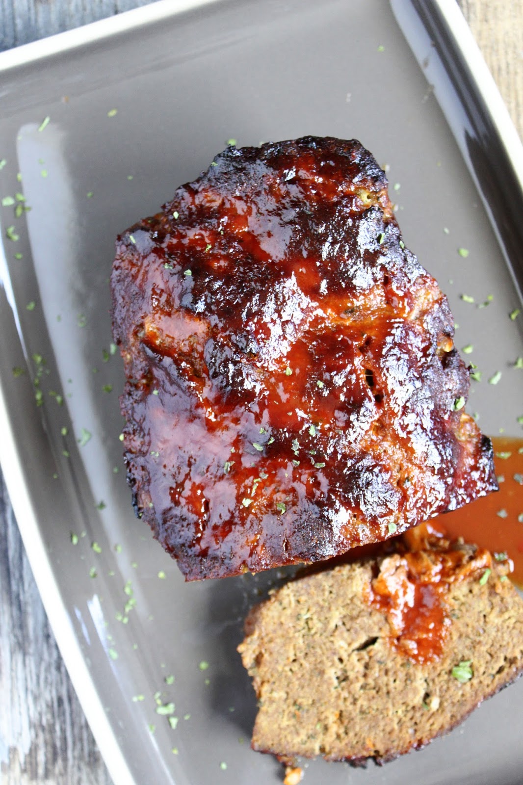 Rezepte mit Herz: Meatloaf - amerikanischer Hackbraten mit BBQ Sauce