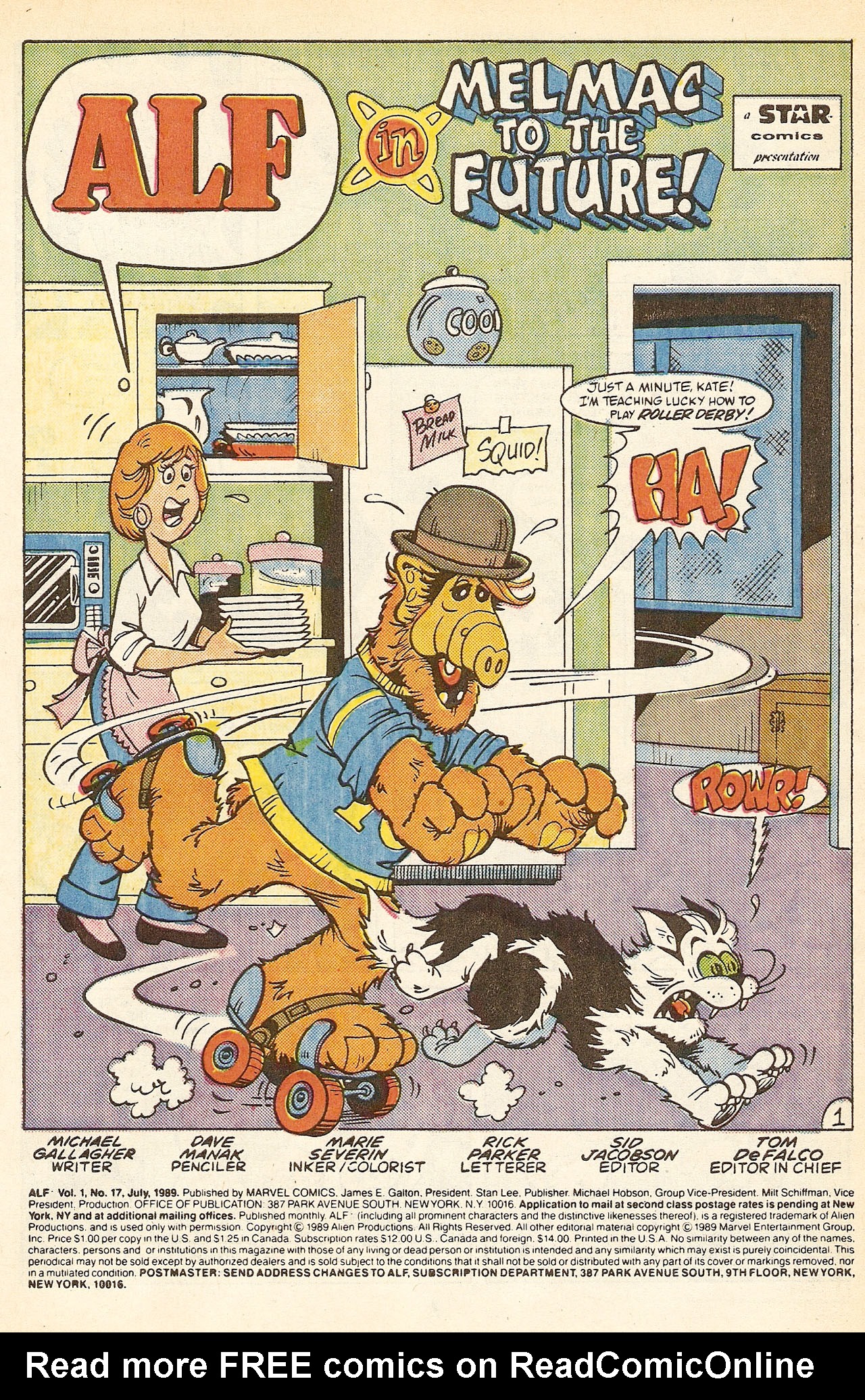 Read online ALF comic -  Issue #17 - 3
