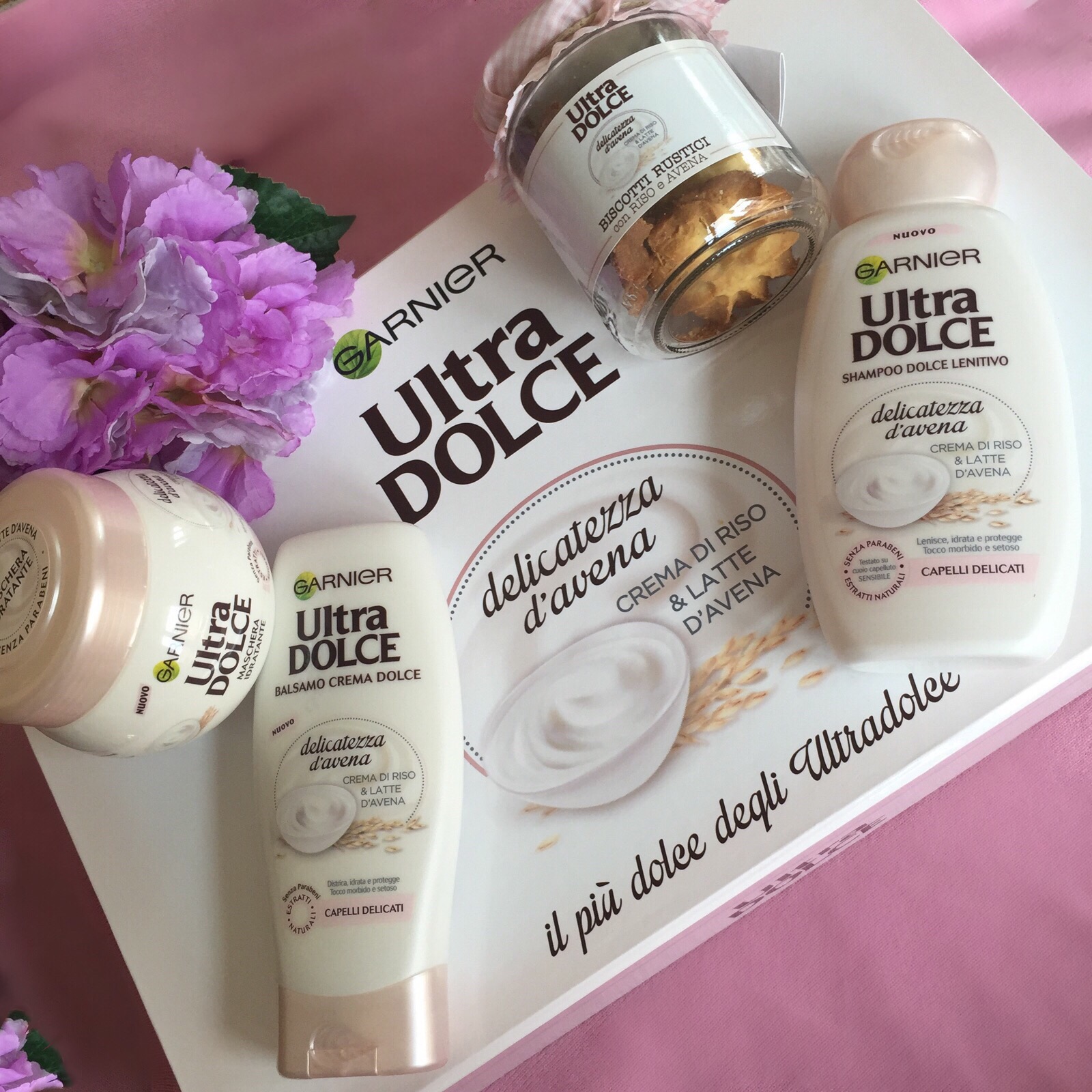 Le Monde Jadore Garnier Ultra Dolce Delicatezza d' Avena Shampoo