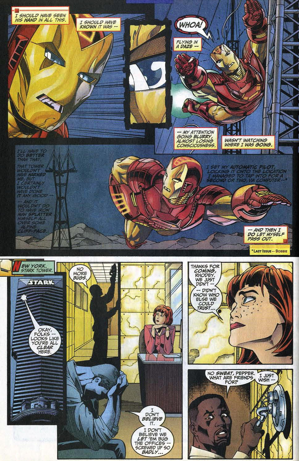 Read online Iron Man (1998) comic -  Issue #9 - 13