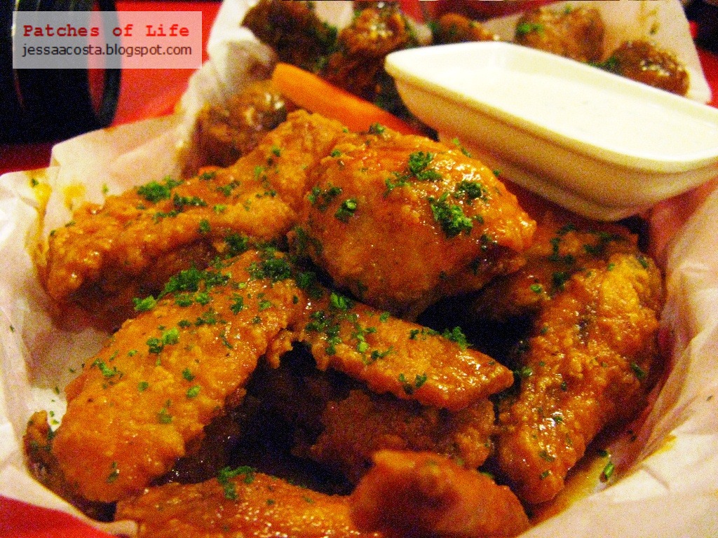 Wingman Wings, Burger, and Fries Patches of Life