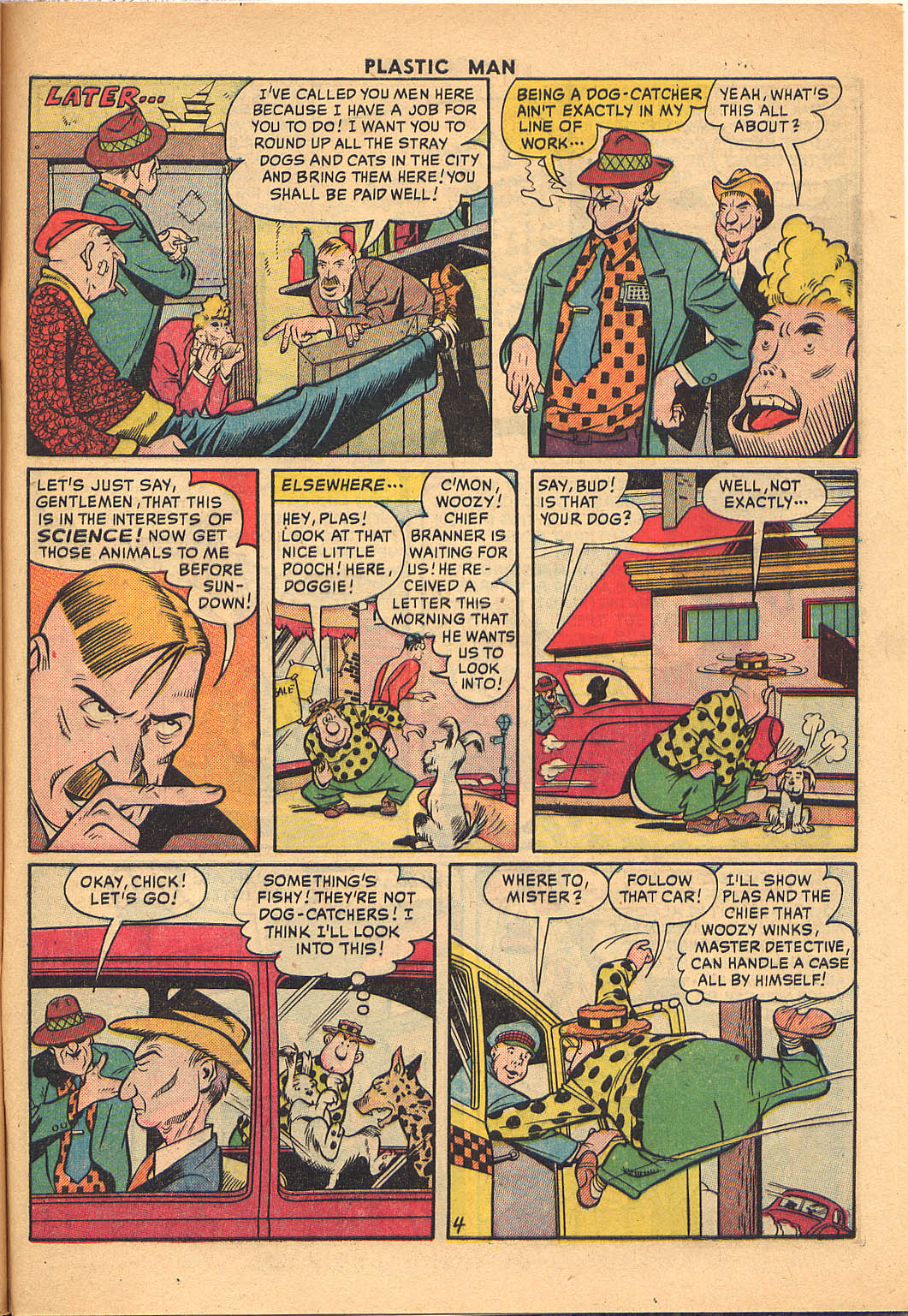 Read online Plastic Man (1943) comic -  Issue #26 - 45