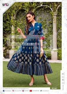 S4U Hello Spring 2019 kurtis wholesale and Gown Online Shopping summer wear