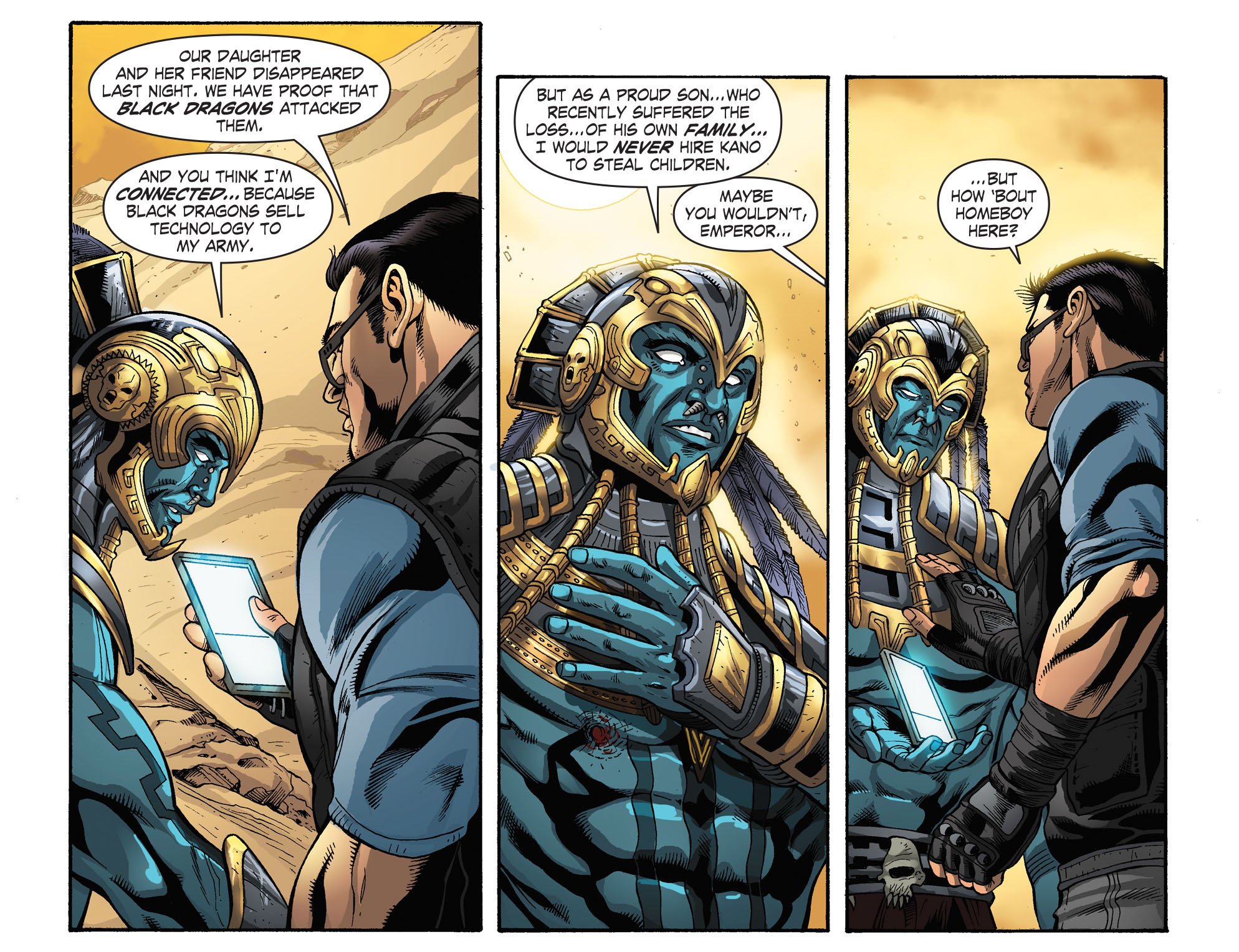 Read online Mortal Kombat X [I] comic -  Issue #9 - 7