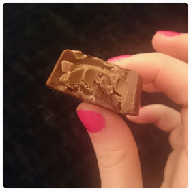 inside of hotel chocolat praline chocolate