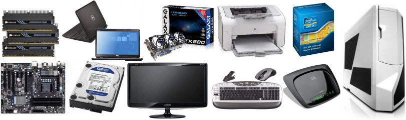all prices of computer hardware, mobiles & laptops
