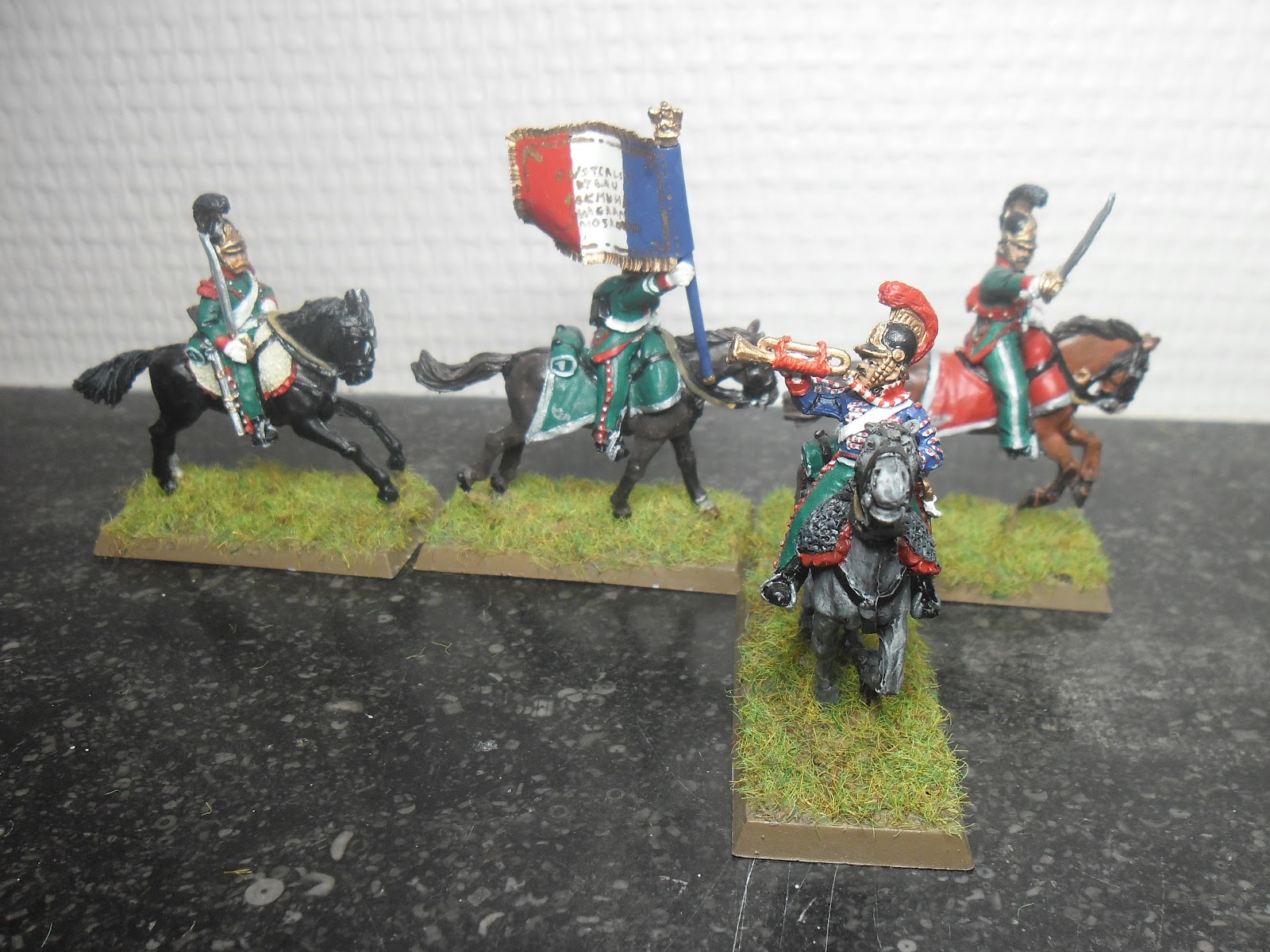 Figurine Militaire MHSP Chasseur à Cheval Du Carrousel - Premier Empire - Occasion