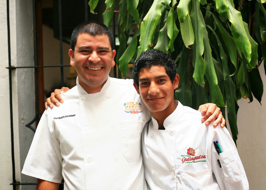 Chef Rodolfo with Patricio